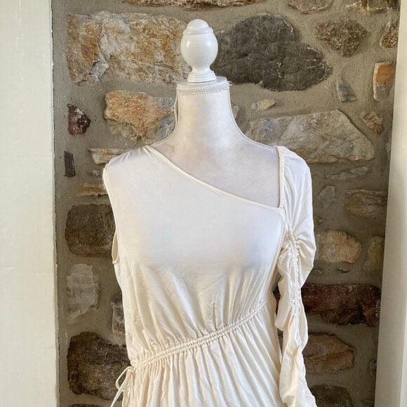 NWT L'Academie Lily Midi Dress Bone $258 Women’s Medium - Picture 4 of 12